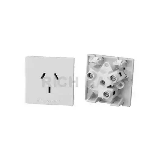 Australian/New Zealand Socket Outlet, 10A/15A