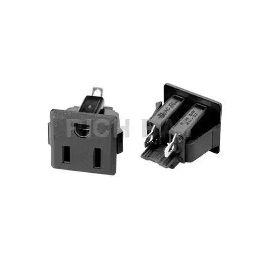 NEMA (UL) SOCKET, 5-15R/ 5-20R/1-15R, 15A/20A