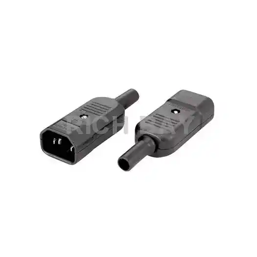 IEC C14 rewireable power plug