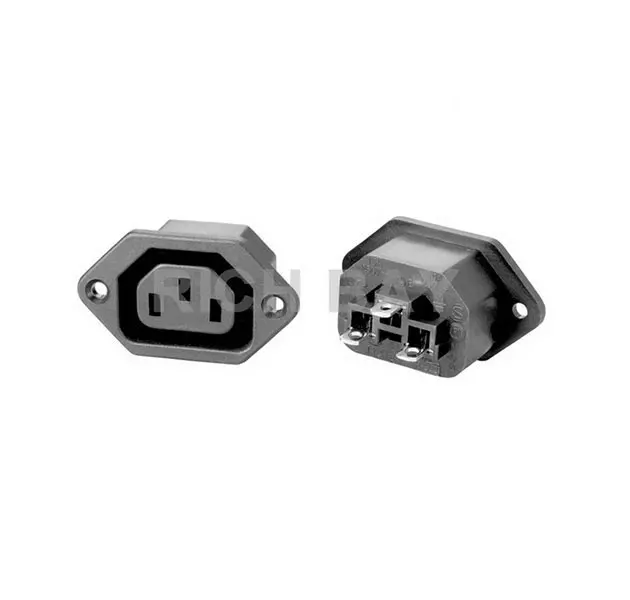 C13 Screw Type IEC Connector Socket