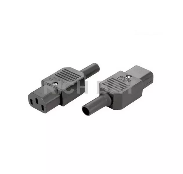 IEC C13 rewireable plug