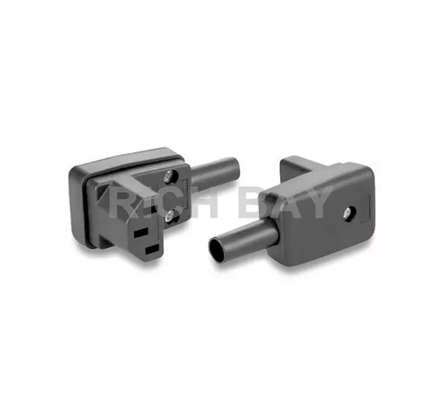 IEC C13 right angle power plug