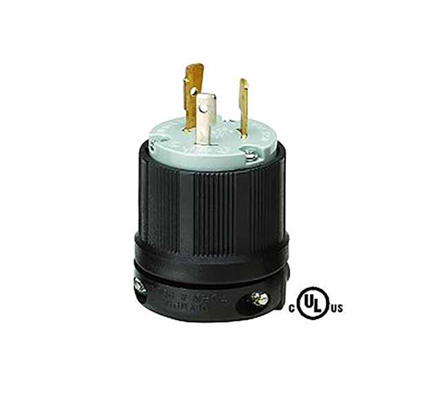 NEMA L5-20 Locking Plug