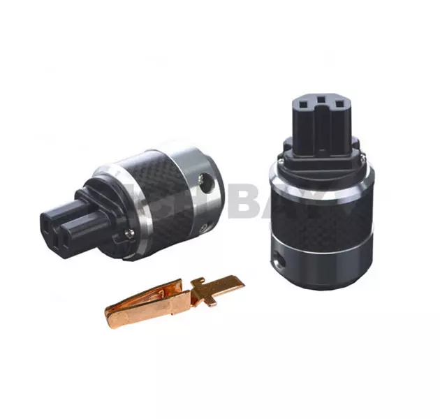 IEC C15, RED COPPER PLATING, CARBON SHELL